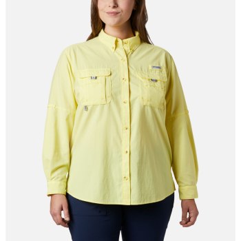 Columbia Ženske Košulje - PFG Bahama Long Sleeve Plus Size Narančaste | FVAM-38572